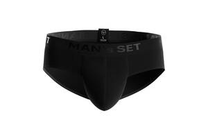 Мужские анатомические слипы из хлопка Anatomic Slips Black Series чёрный MAN's SET 2XL