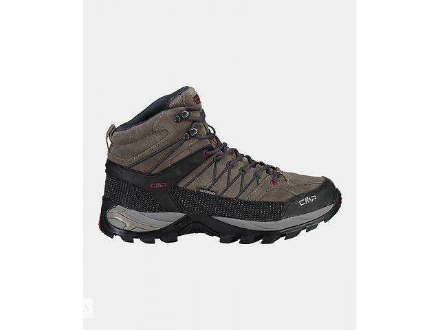 Мужские ботинки CMP Rigel Mid Trekking Shoe Wp 44 28,5 см Черные (3Q12947-02PD-44)