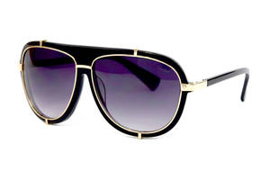 Мужские брендовые очки Cartier ca5879-c01 Чёрный (o4ki-11668)