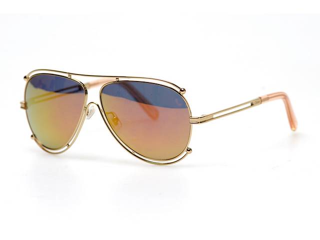 Мужские брендовые очки Chloe 121s-785-M Золотой (o4ki-11319)