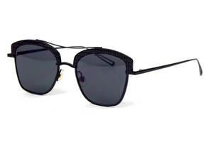 Мужские брендовые очки Gentle Monster 5321-147 Чёрный (o4ki-11901)
