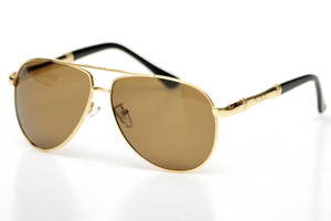 Мужские брендовые очки Gucci 1003g-M Золотой (o4ki-9541)