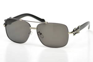 Мужские брендовые очки Hermes 120811bl Металлик (o4ki-9462)