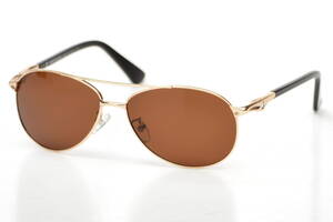 Мужские брендовые очки Montblanc 2956g Золотой (o4ki-9521)