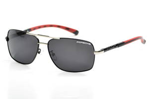 Чоловічі брендові окуляри Porsche Design 8724r Чорний (o4ki-9374)