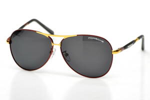 Чоловічі брендові окуляри Porsche Design 8752r Золотий (o4ki-9413)