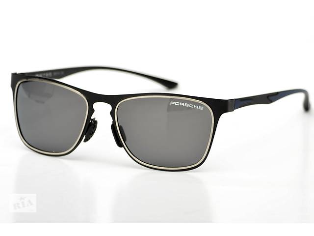 Мужские брендовые очки Porsche Design 8755bs Чёрный (o4ki-9381)