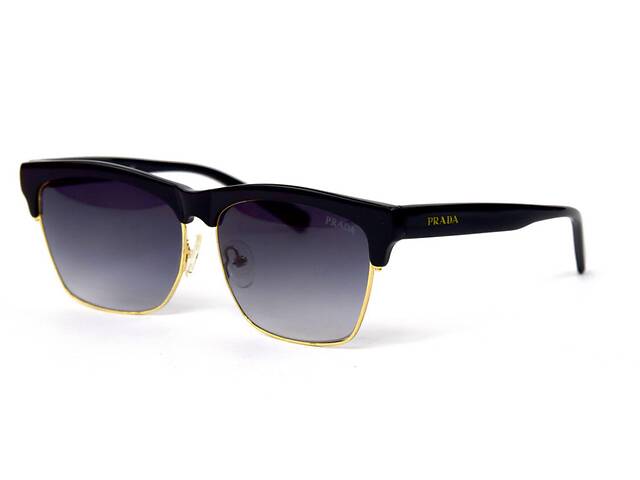 Мужские брендовые очки Prada 11914 Чёрный (o4ki-12070)