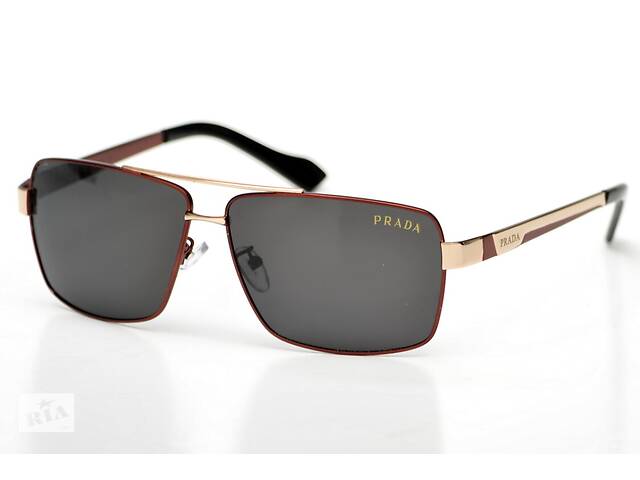 Мужские брендовые очки Prada 8031r Вишнёвый (o4ki-9432)