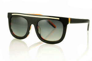 Мужские брендовые очки Retro retro-orang Чёрный (o4ki-8630)
