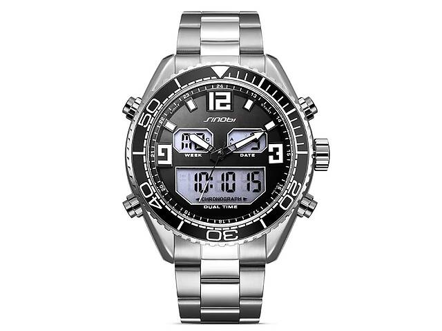 Мужские часы Sinobi S9731G 11S9731G03 Серебристый