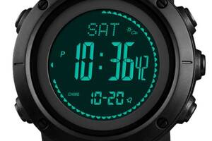 Мужские часы Skmei 1427 Compass Black