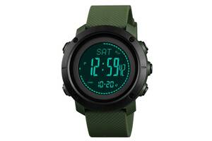 Мужские часы Skmei 1427 Compass Green