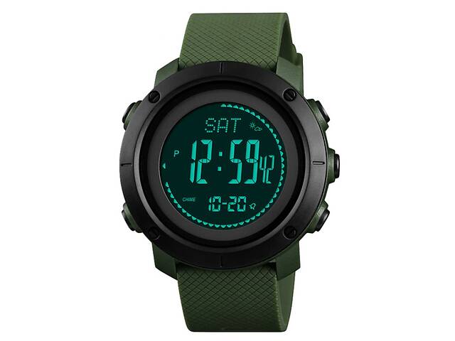 Мужские часы Skmei 1427 Compass Green