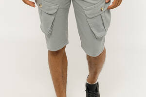Мужские джинсовые шорты 31 светло-серый Denim ЦБ-00213863