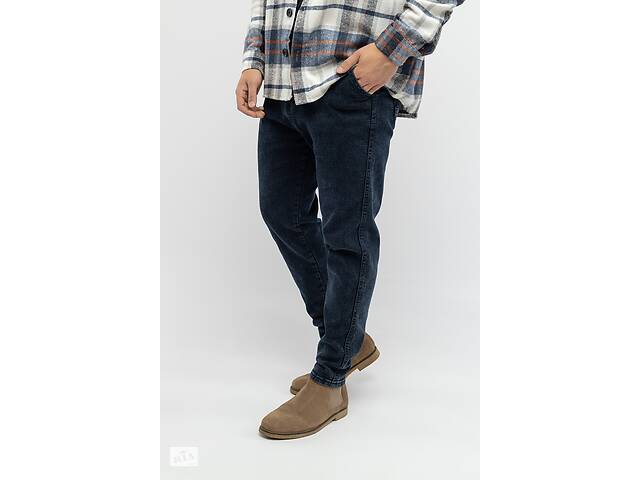 Мужские джинсы мом 28 темно-синий Redman ЦБ-00233100