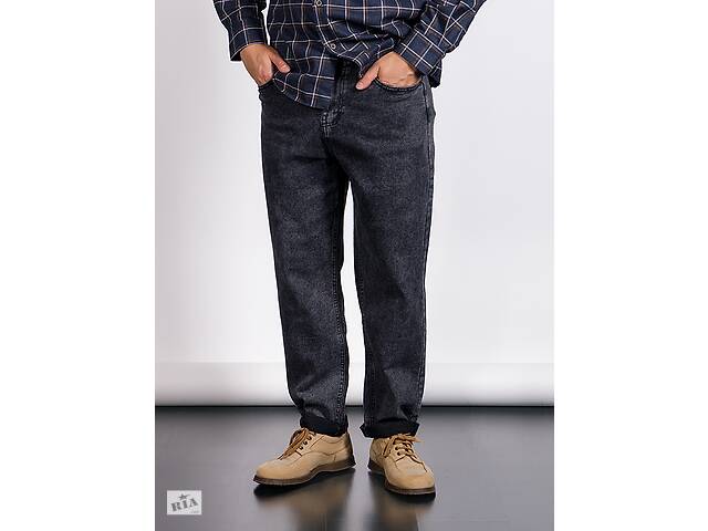 Мужские джинсы мом 34 темно-серый Atwolves ЦБ-00233730