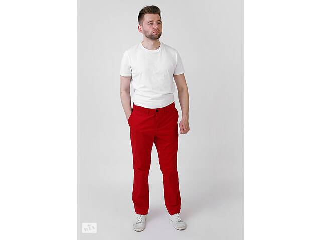 Мужские джинсы Pierre Cardin 40/32 Красный (PC-13-024)