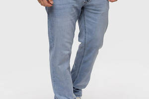 Мужские джинсы регуляр 30 голубой V.J.RAY ЦБ-00220232