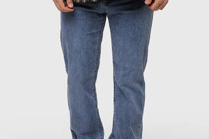 Мужские джинсы регуляр 32 голубой GOD BARON ЦБ-00220239