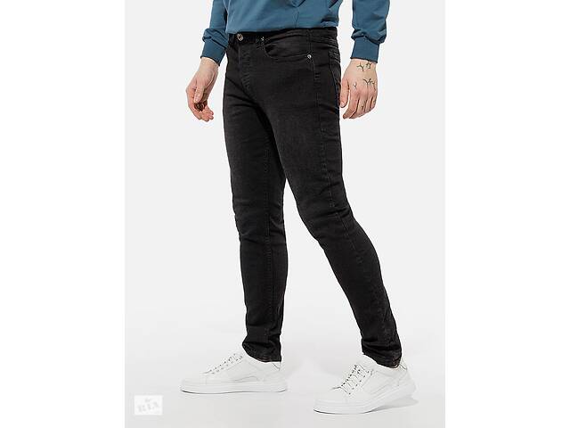 Мужские джинсы слим 38 черный CONTAINER ЦБ-00213858