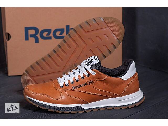 Чоловічі шкіряні кросівки Reebok Classic Leather Trail Ginger Colour