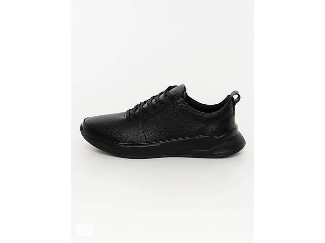Мужские кроссовки кожаные 40 черный Yuki ЦБ-00209842