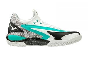 Мужские кроссовки MIZUNO SHOE WAVE IMPULSE CC белый/черный/зеленый (40.5) UK7 61GC1980-09 40.5