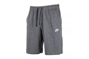 Мужские Шорты Nike M NSW CLUB SHORT JSY Серый L (7dBV2772-071 L)