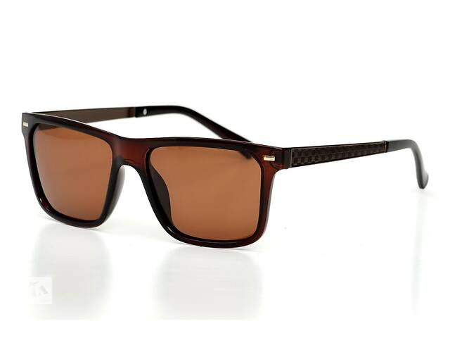 Мужские солнцезащитные очки SunGlasses с поляризацией 2351br (o4ki-9181) Коричневый