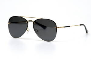 Мужские солнцезащитные очки SunGlasses с поляризацией 98153c61-M (o4ki-11298) Золотой