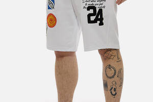 Мужские спортивные шорты XL белый Plus Eighteen ЦБ-00213828