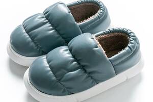 Мужские теплые пуховые ботинки Puffy Синие 40-41 (25 см) GaLosha (3916)