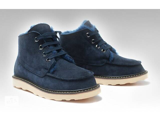 Мужские Ugg David Beckham Boots Dark Blue-69 UGG Темно-синий ( Navy) 44  (13) Мужской Замша (UGG69_44) - Угги в Киеве на RIA.com