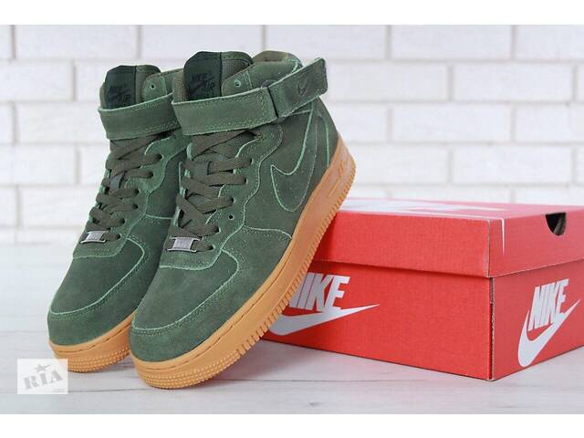 Air force 1 high hot sale green