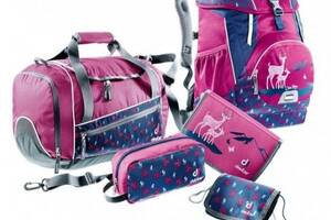 Набір шкільний Deuter OneTwoSet Hopper Magenta Deer (1052-3880117 5018 (SET))