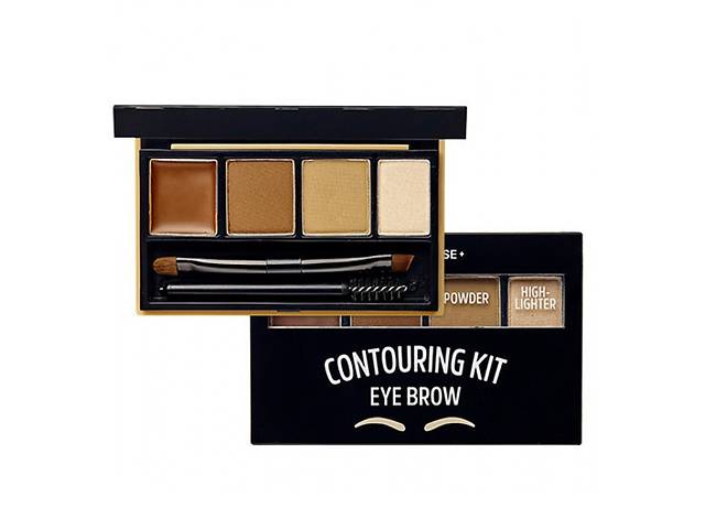 Набор для контуринга бровей Etude House Brow Contouring Kit # 1 Natural Brown 3.8 г (8806199456541)