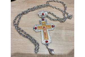 Нагрудний хрест з прикрасами иерейский крест священника батюшка