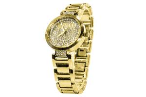 Наручные часы Baosaili KJ805 Gold женские кварцевые с камнями (3081-8903)