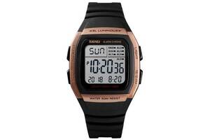 Наручные мужские часы Skmei 1278 Rose Gold (12351-hbr)