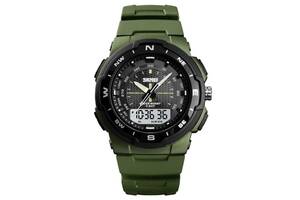 Наручные мужские часы Skmei 1454 Army Green (12384-hbr)