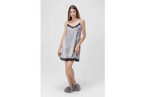 Ночная рубашка женская Barwa 0252 XL Светло-серый (2000989972587)
