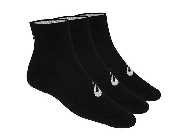 Носки Asics Quarter Sock 3-pack 35-38 black 155205-0900
