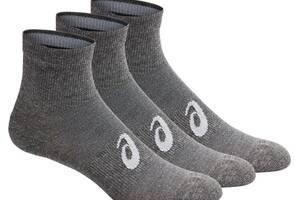 Носки Asics Quarter Sock 3-pack 35-38 gray 155205-020