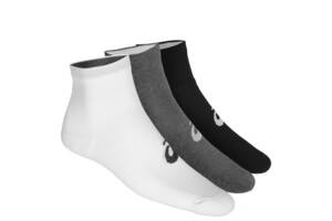 Носки Asics Quarter Sock 3-pack 35-38 White/Grey/Black 155205-0701