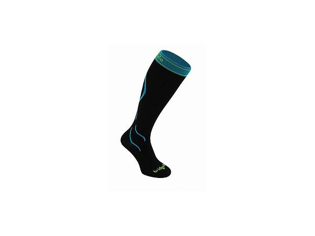 Носки Bridgedale Compression Ski Black/Blue S (1053-610513.007.S)