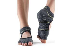 Носки для йоги ToeSox Half Toe Bellarina Grip Amped M 39-42.5