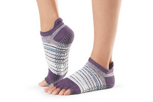 Носки для йоги ToeSox Half Toe Low Rise Grip Brisk М 39-42.5