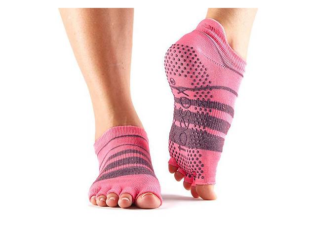 Носки для йоги ToeSox Half Toe Low Rise Grip Derby М 39-42.5