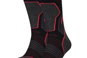 Носки Head Hiking Crew Unisex 2-pack 35-38 Black/Red 781001001-232